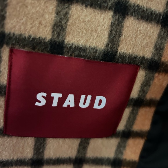 Mini Carver Coat- Persimmon Mega Plaid - Picture 4 of 7